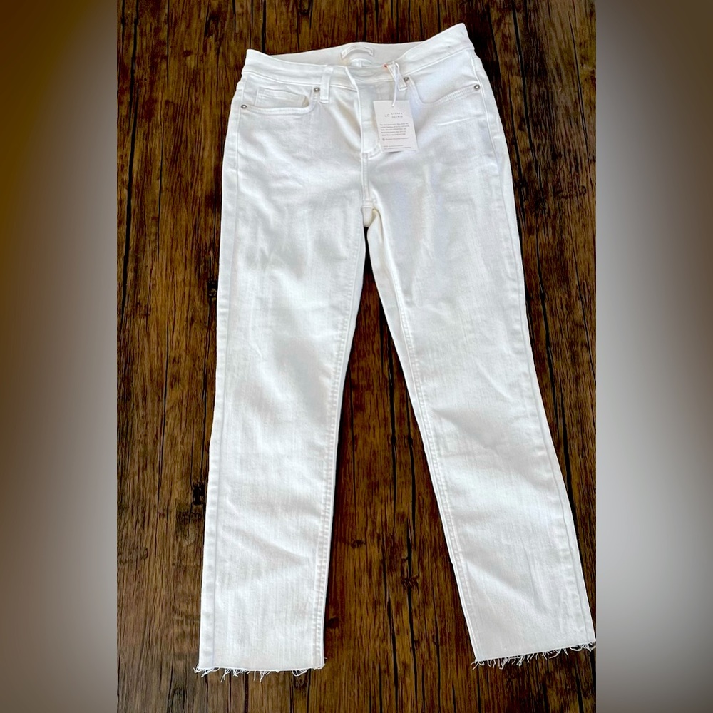 Lauren Conrad white jeans size 8 new with tags
